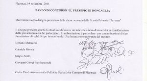 Motivazione Giuria per disegno vincente